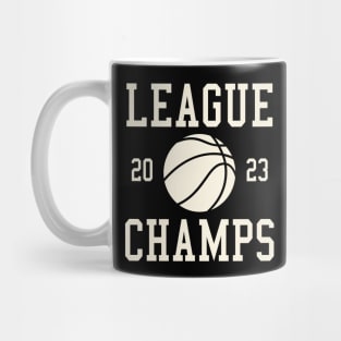 High School Basketball League Champions Champs 2023 Mug